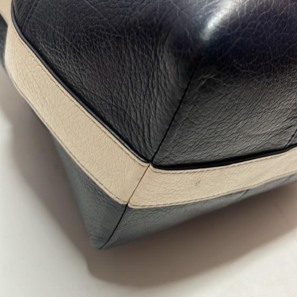 Coach Bucket Navy Blue Bag - Picture 7 of 16